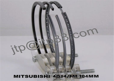 4 미츠비시 OEM ME997240를 위한 실린더 엔진 피스톤 링 4D34 강선 장비